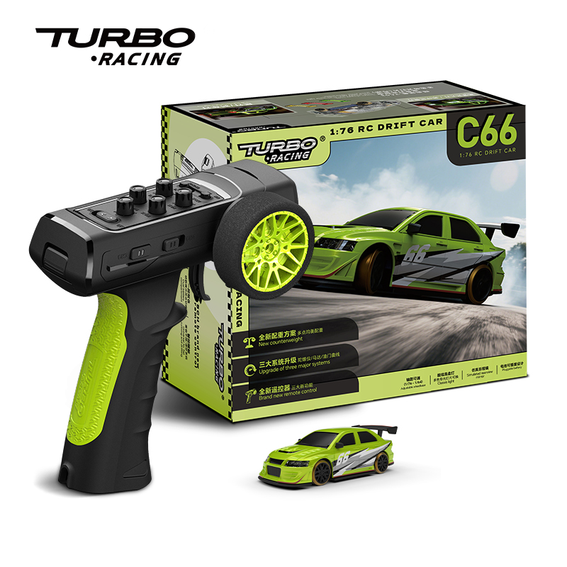 Rc Hobby China - Turbo Racing 1:76 C66 Drift RC