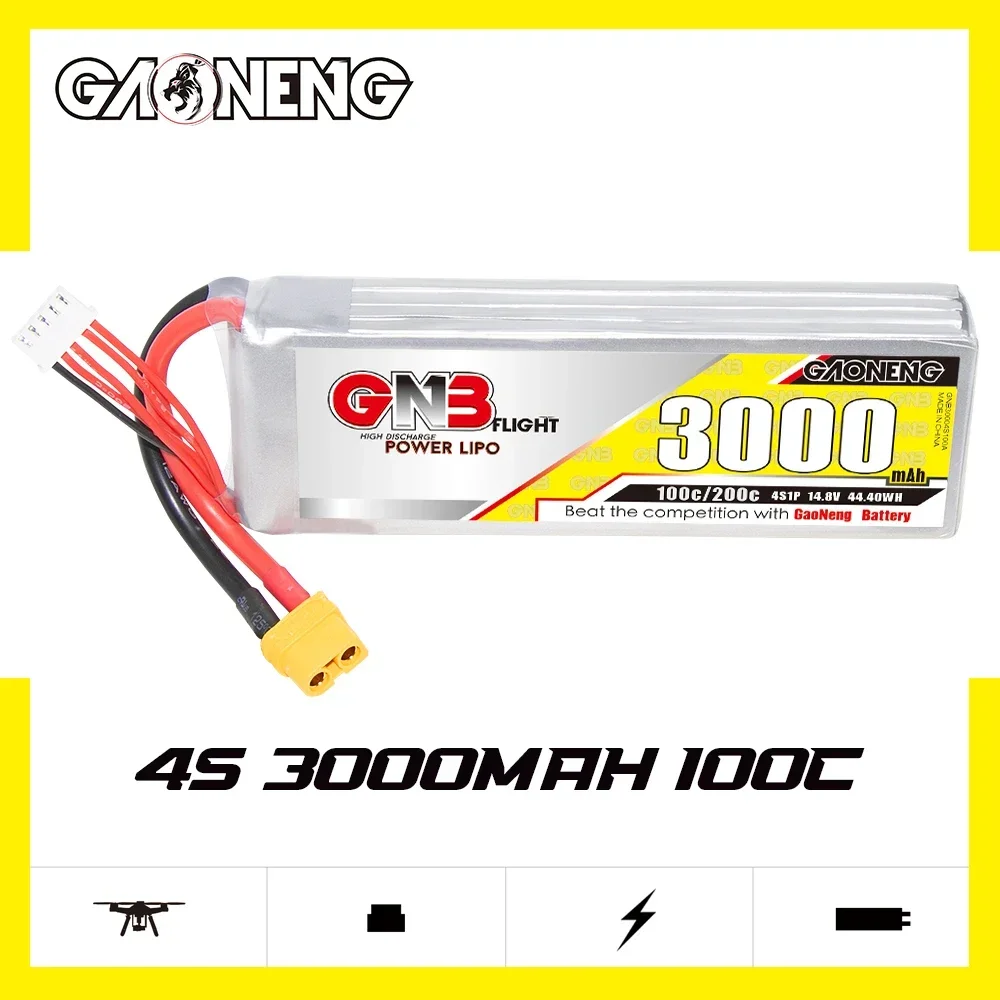 Rc Hobby Models - GAONENG GNB 3000 mAh 4 S