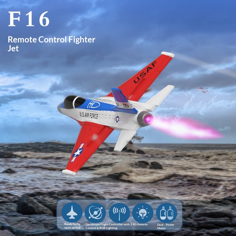 Rc Hobby Jet Plane - VOLANTEXRC F‑16 RC Savaş Uçağı 2