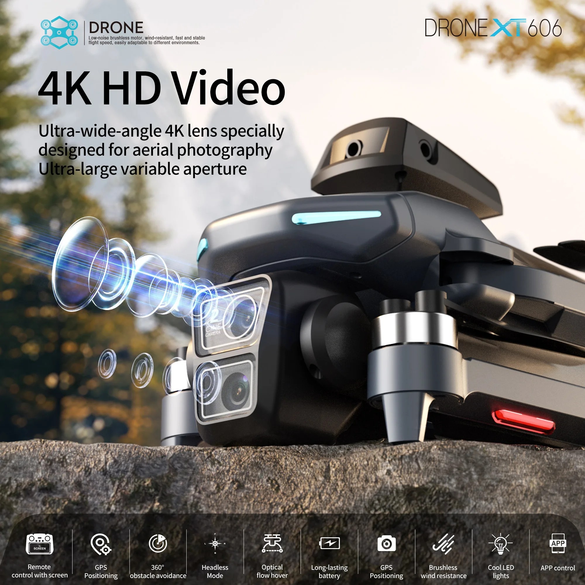Orijinal XT606 Drone Profesyon - Rc Hobby China incelemesi ve fiyatı