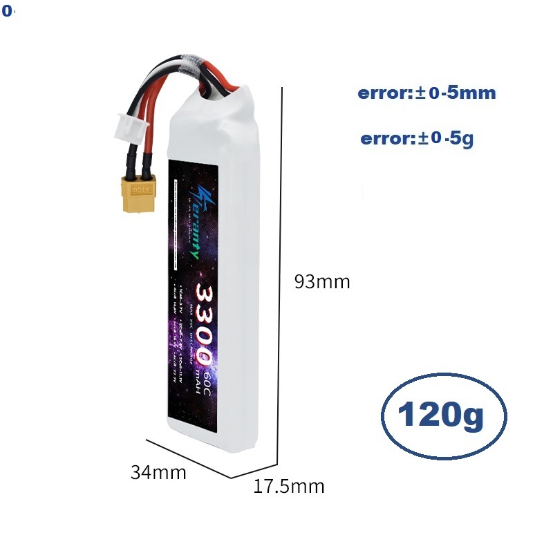 2S 7.4V LiPo Pil 3300mAh 60C A - Rc Hobby Grade incelemesi ve fiyatı