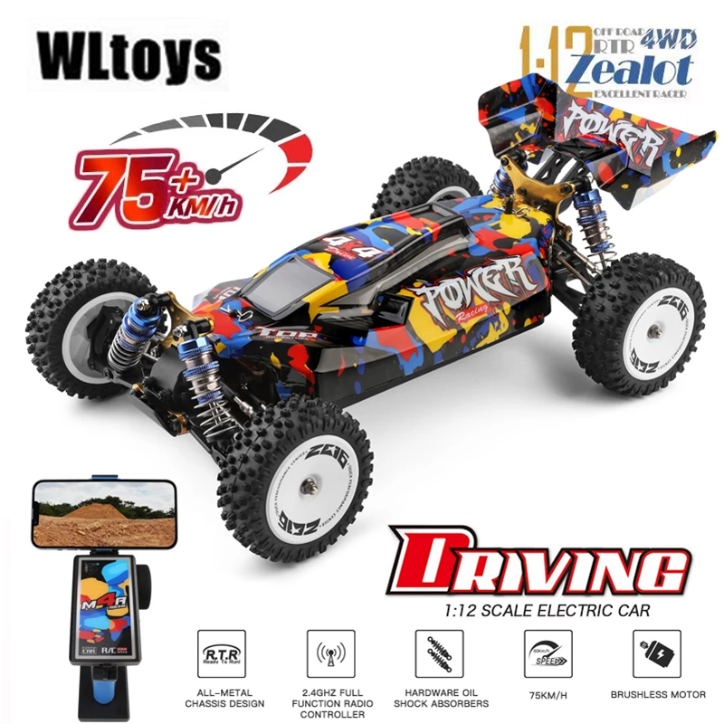 WLtoys 124017 124007 75 KM/H R - Rc Hobby China incelemesi ve fiyatı