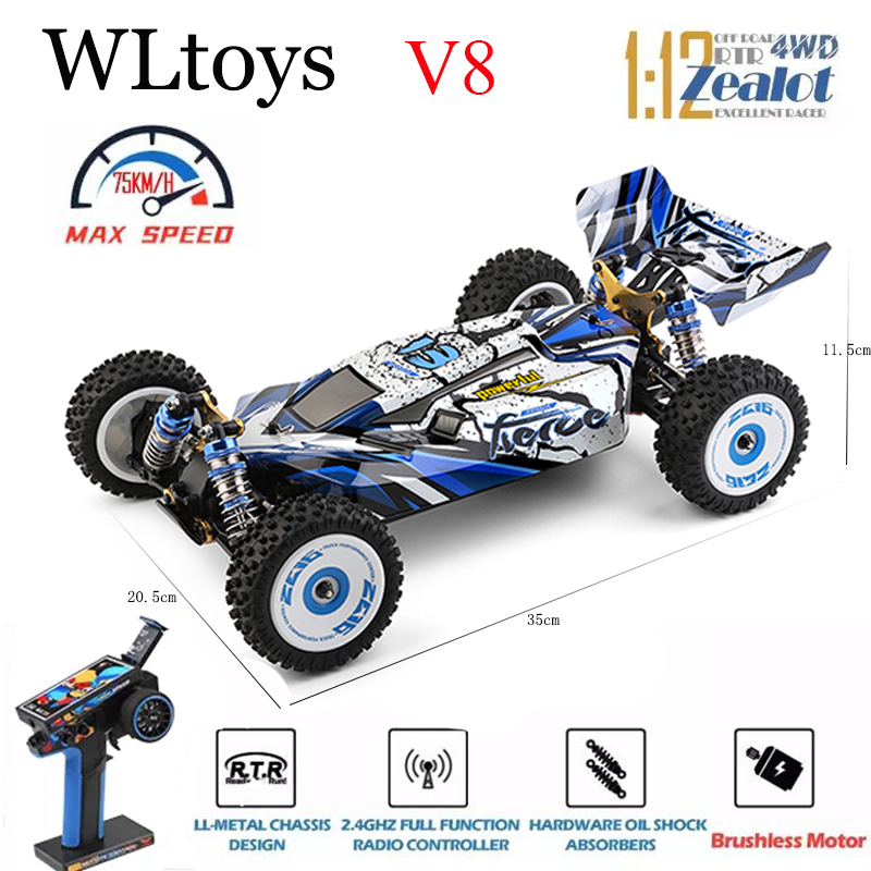 WLtoys 124017 124007 75 KM/H R - Rc Hobby China incelemesi ve fiyatı