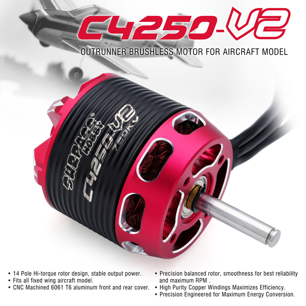 SURPASS HOBBY C4240 750KV/850K - Rc Hobby Grade incelemesi ve fiyatı